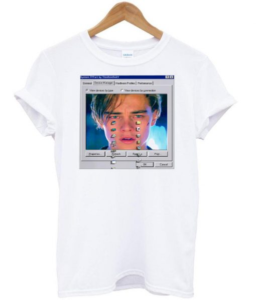 leonardo dicaprio tshirt