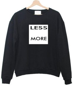 less more sweatshirt