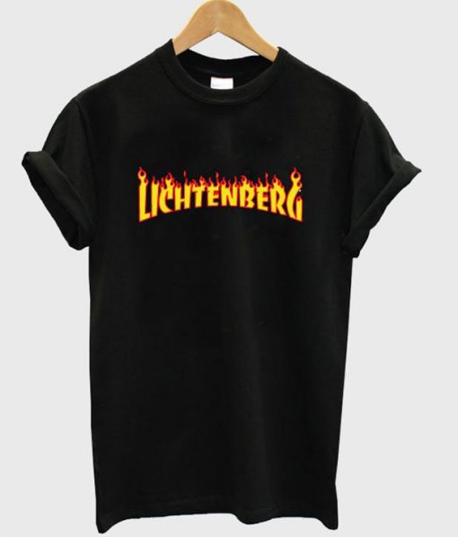 lichtenberg flame t-shirt