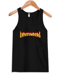 lichtenberg flame tank top