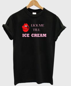 lick ice cream tshirt