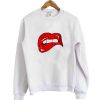 lips sweatshirt