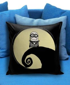 little minion disney nightmare before christmas Pillow case