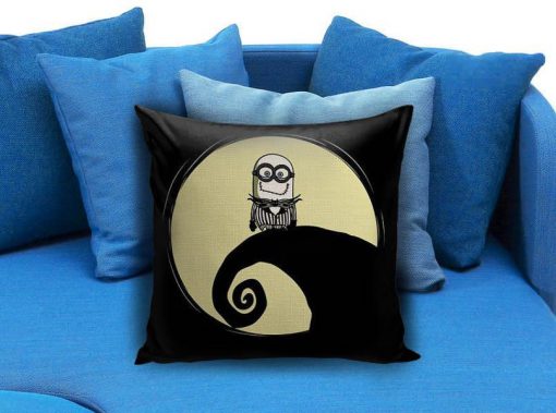 little minion disney nightmare before christmas Pillow case