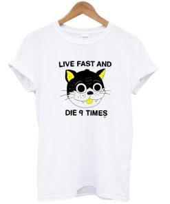 live fast and die 9 times T shirt