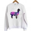 llama sweatshirt