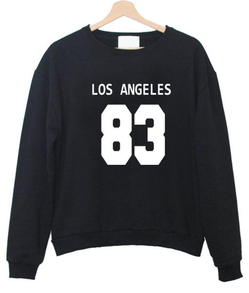 los angeles 83 sweatshirt