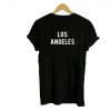 los angeles tshirt black