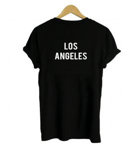 los angeles tshirt black