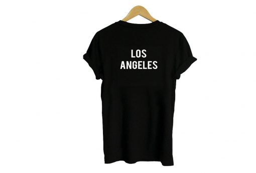 los angeles tshirt black