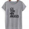 los york new angeles tshirt