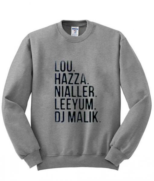 lou hazza. sweatshirt