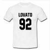 lovato 92 tshirt