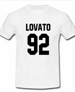 lovato 92 tshirt