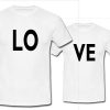 love couple tshirt