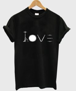 love drum tshirt