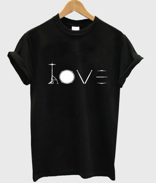 love drum tshirt