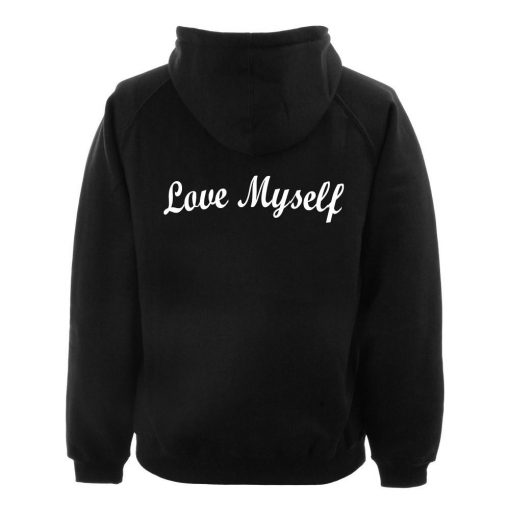 love myself hoodie BACK