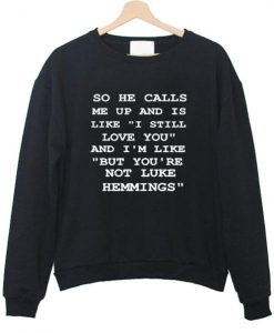 luke hemmings sweatshirt