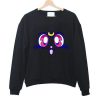 luna cute face sailor moon sweatshirt