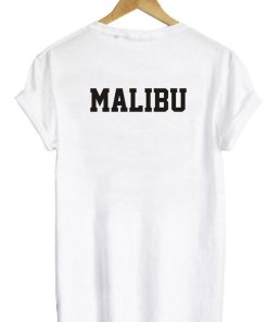 malibu tshirt back