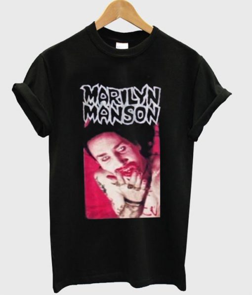 marilyn manson tshirt