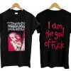 marilyn manson twoside shirt