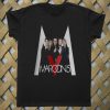maroon 5 tour T shirt