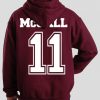 mccall maron back Hoodie