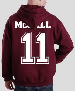 mccall maron back Hoodie