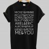 me and you T shirt