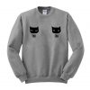 me ow sweatshirt