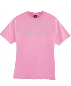 melanin poppin tshirt