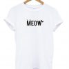 meow tshirt