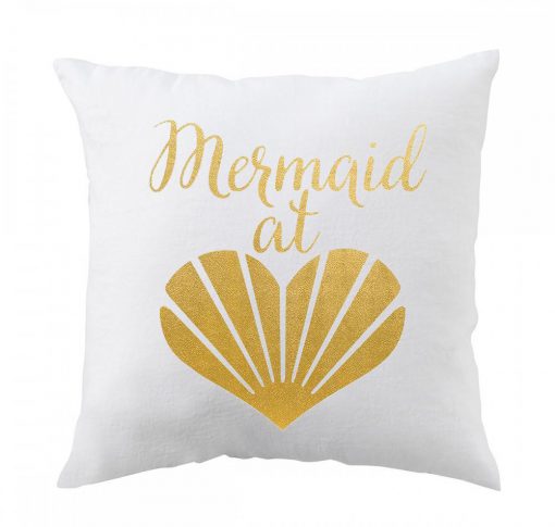 mermaid pillow case