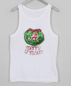 merry crimson tank top