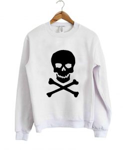 metal dange rskull sweatshirt