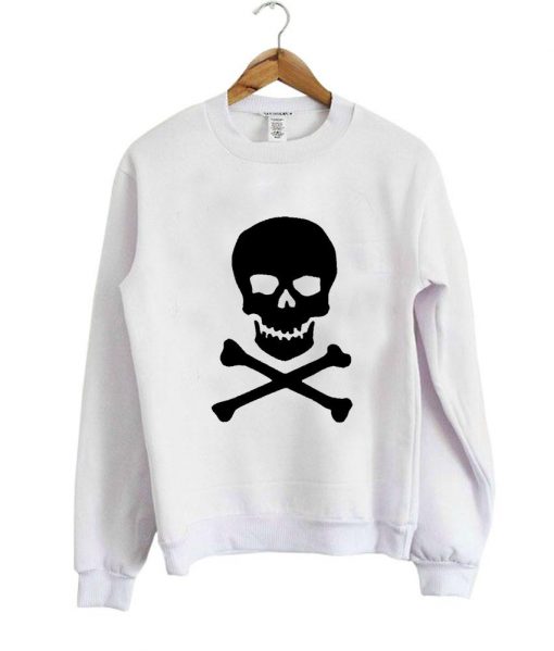 metal dange rskull sweatshirt