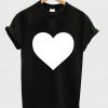 metal heart T shirt