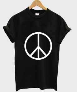 metal piece logo T shirt