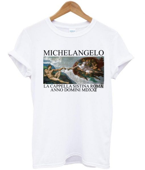 Michelangelo La Cappella Sistina Tshirt