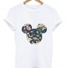 mickey floral tshirt