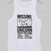 missing unicorn  Tank Top