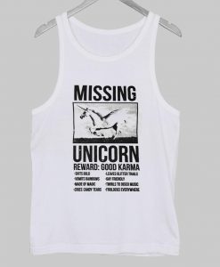 missing unicorn  Tank Top