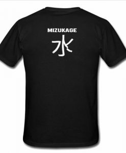 mizukage tshirt back