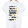 monday tuesday tshirt