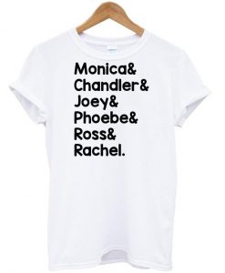 monica& chandler tshirt