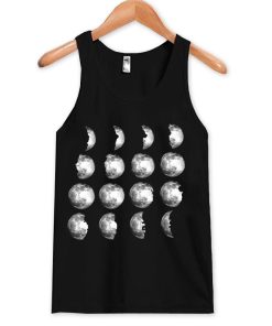 moon phase Tank Top