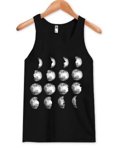 moon phase Tank Top