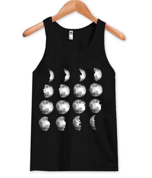 moon phase Tank Top